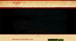 Desktop Screenshot of paradisecoveevents.com