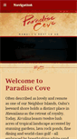 Mobile Screenshot of paradisecoveevents.com